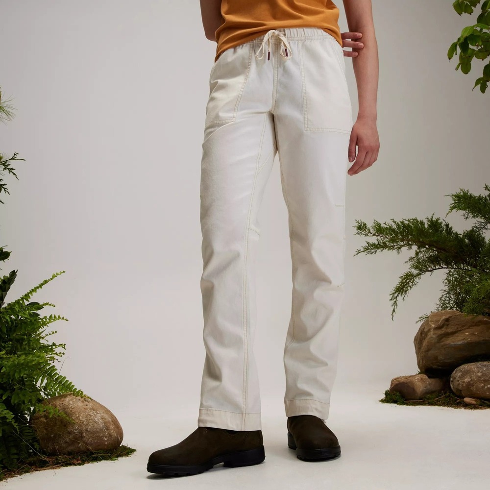 New Alpine Design Womens Large L Off White Hike Pants Hiking Pocket